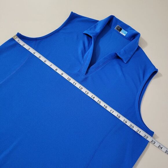 PGA TOUR Womens Solid Sleeveless Golf Shirt - Picture 5 of 10